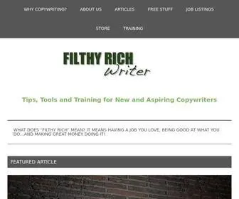 Filthyrichwriter.com(Filthy Rich Writer) Screenshot