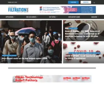 Filtnews.com(International Filtration News) Screenshot