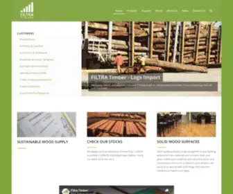 Filtra-INC.com(Filtra Timber) Screenshot