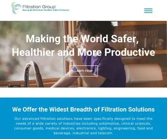 Filtrationgroup.com(Filtration Group) Screenshot