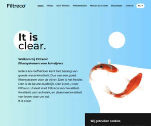 Filtreco.nl(Home) Screenshot