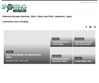 Filtro.pt(Sporting Com Filtro) Screenshot