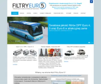 Filtryeuro5.pl(FILTRY EURO 5) Screenshot