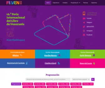 Filven.com(Feria Internacional del Libro de Venezuela) Screenshot