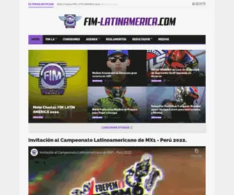 Fim-Latinamerica.com(FIM Latin America) Screenshot