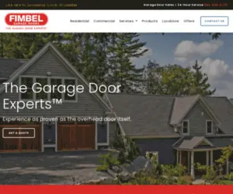 Fimbel.com(Fimbel Garage Doors) Screenshot