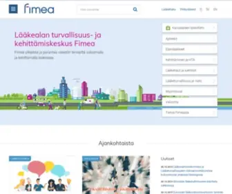 Fimea.fi(Etusivu) Screenshot