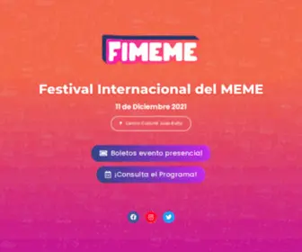 Fimeme.mx(Festival Internacional del Meme) Screenshot