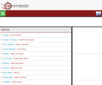 Fimiradio.com(Fimi Radio) Screenshot