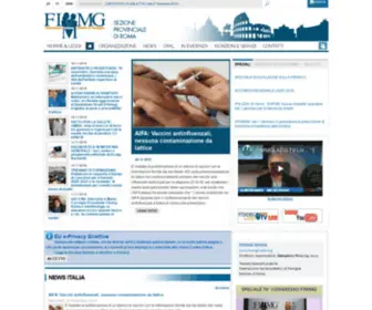 FimmGroma.org(Federazione Italiana Medici di Famiglia) Screenshot