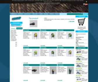 Fimotiny.sk(E-shop s bižutériou a bižutérnymi komponentami) Screenshot
