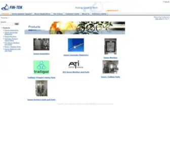 Fin-Tek.com(Fin-Tek Ozone Water Treatment) Screenshot