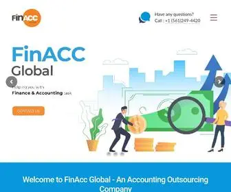 FinaccGlobal.com(FinAcc Global) Screenshot