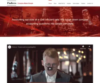 Finacco.org(Complex Made Simple) Screenshot