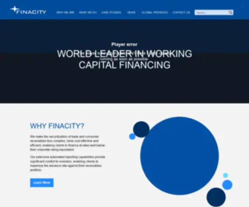 Finacity.com(Homepage) Screenshot