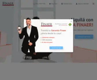 Finaersa.com.ar(Sistemas de Garant) Screenshot