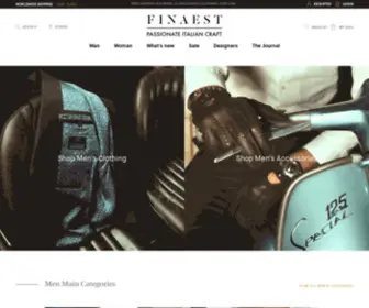 Finaest.com(Passionate Italian Craft) Screenshot