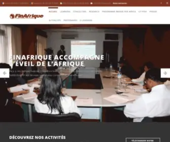 Finafrique.com(Etudes) Screenshot