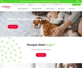 Finagaz.fr(Antargaz) Screenshot
