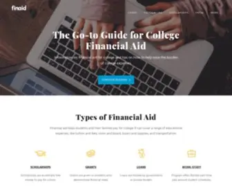 Finaid.org(Financial Aid Information) Screenshot