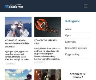Finakademie.cz(Port) Screenshot