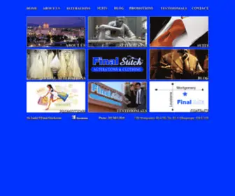 Final-Stitch.com(Final Stitch Alterations and Clothing) Screenshot