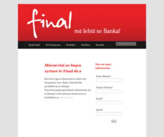 Fin.al(Final sha) Screenshot