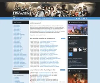 Finaland.com(Tout sur tous les Final Fantasy) Screenshot