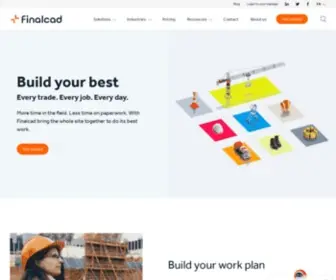 Finalcad.com(Construction Project Management Software) Screenshot