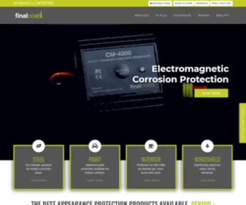 Finalcoat.ca(Final Coat) Screenshot