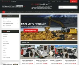 Finaldriveparts.com(OEM, Aftermarket, and Re-Manufactured Planetary Final Drives) Screenshot