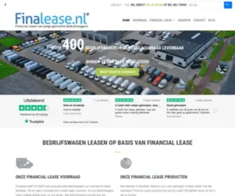 Finalease.nl(Financial lease) Screenshot