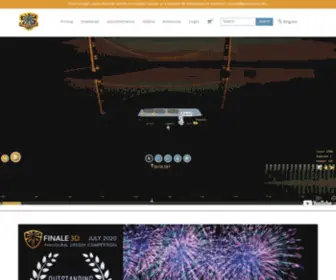 Finalefireworks.com(Try the world's most powerful fireworks scripting software) Screenshot