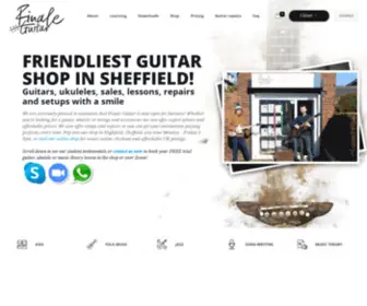 Finaleguitar.co.uk(Finale Guitar) Screenshot