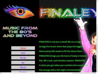 Finaleyesband.com(Finaleyesband) Screenshot