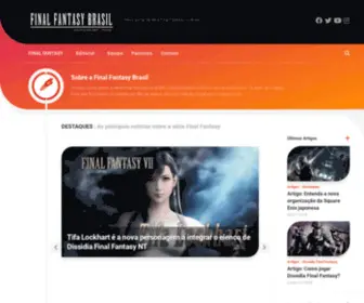 Finalfantasy.com.br(Final Fantasy Brasil) Screenshot