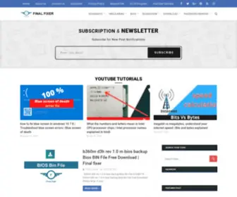Finalfixer.com(Final Fixer) Screenshot
