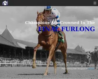 Finalfurlongracingstable.com(Final Furlong Racing Stable) Screenshot