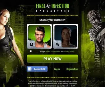 Finalinfection.com(Final Infection) Screenshot