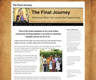 Finaljourneyseminars.com(The Final Journey) Screenshot