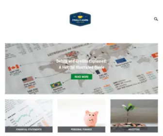 Finallylearn.com(Financial Literacy) Screenshot