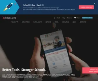 Finalsite.com(School Website) Screenshot