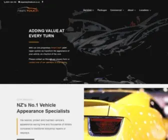 Finaltouch.co.nz(Car detailing paint cut and polish) Screenshot
