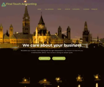 Finaltouchaccounting.com(Final Touch Accounting) Screenshot