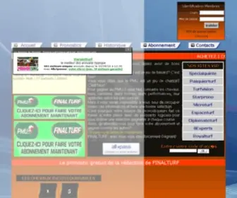 Finalturf.com(FINAL TURF) Screenshot