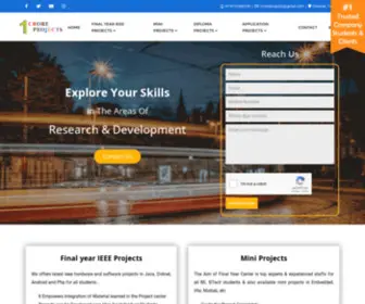 Finalyearprojectece.in(Chennai final year projects) Screenshot