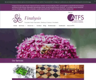 Finalysisuk.co.uk(Specialists in Further and Higher Education Finance) Screenshot