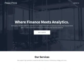 Finalytics.ca(Finalytics) Screenshot