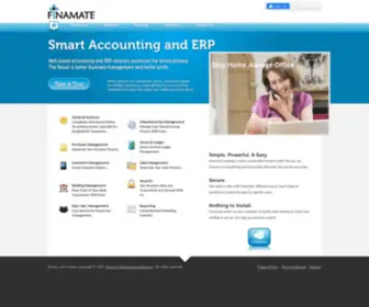 Finamate.com(Smart Accounting and ERP) Screenshot