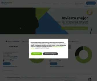 Finanbest.com(Gestor automatizado de inversión) Screenshot